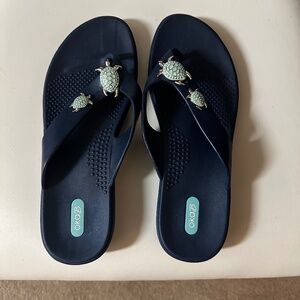 Brand New never worn CROCS Flip Flops